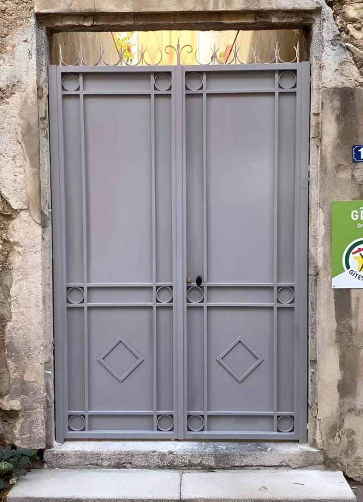 Portail métallique Eurre